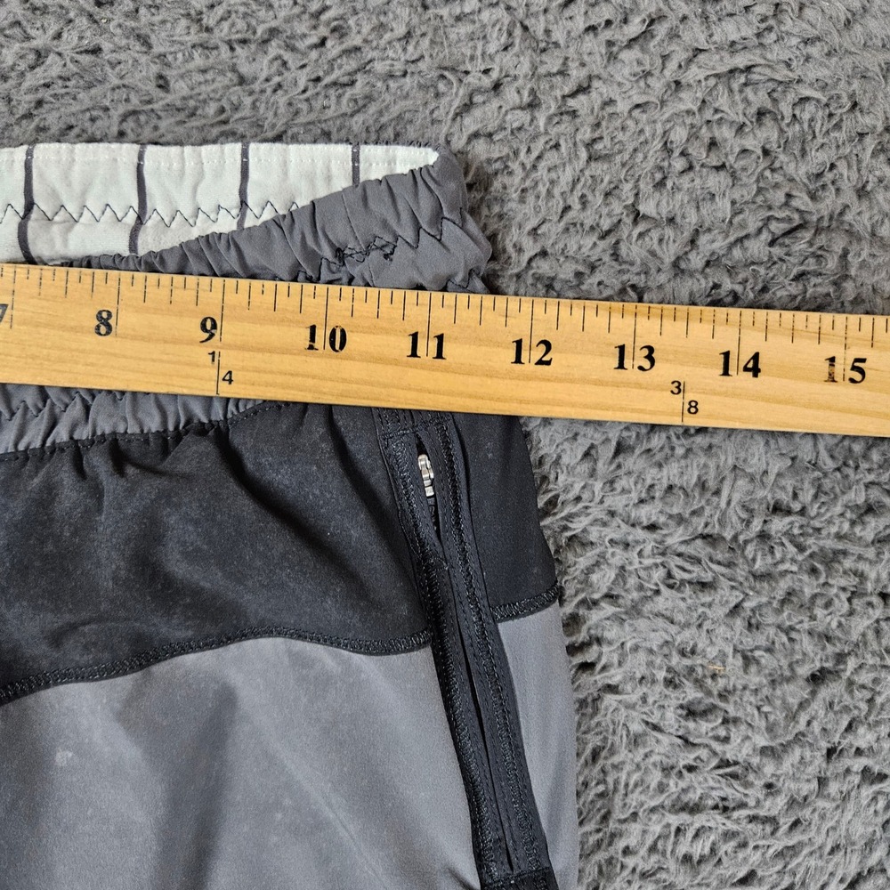 Lululemon Grey Black Track Jogger Pants Athletic Women's Size 23" Waist - Picture 3 of 8